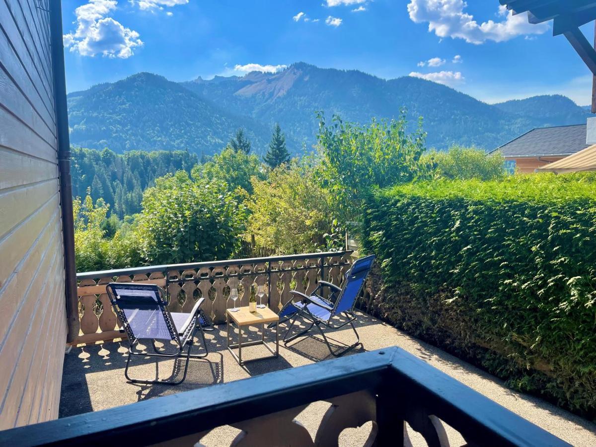 Ferienwohnung La Chaumine Montriond Exterior foto
